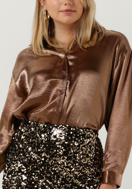 YDENCE Blouse BLOUSE KIRSTEN en bronze - large