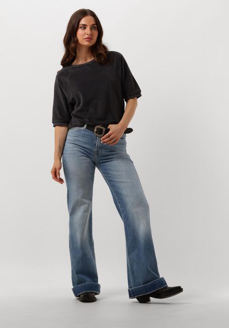 BY-BAR Haut NEVA SLUB TOP Gris foncé - large