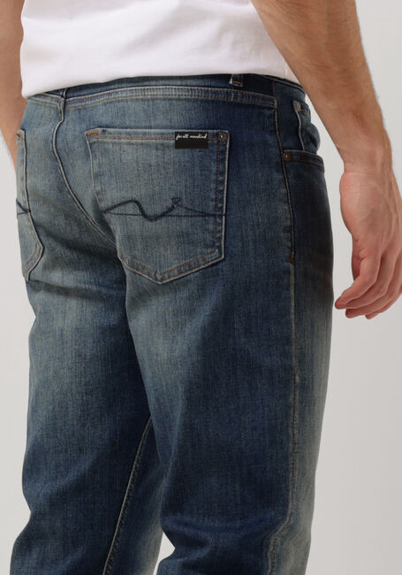 7 FOR ALL MANKIND Slim fit jeans SLIMMY TAPERED STRETCH TEK RIPTIDE en bleu - large