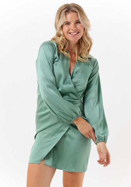 NEO NOIR Mini robe TULSA SATIN DRESS en vert - large