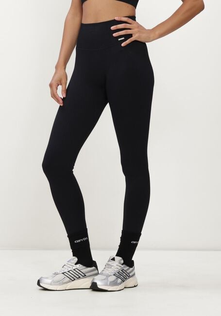 Zwarte AIM'N Broeken/jumpsuits RIBBED SEAMLESS TIGHTS - large