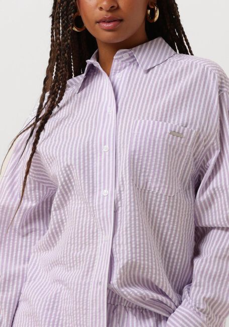 Lila COLOURFUL REBEL  VICKY STRIPED DROPPED SHOULDER BLOUSE - large