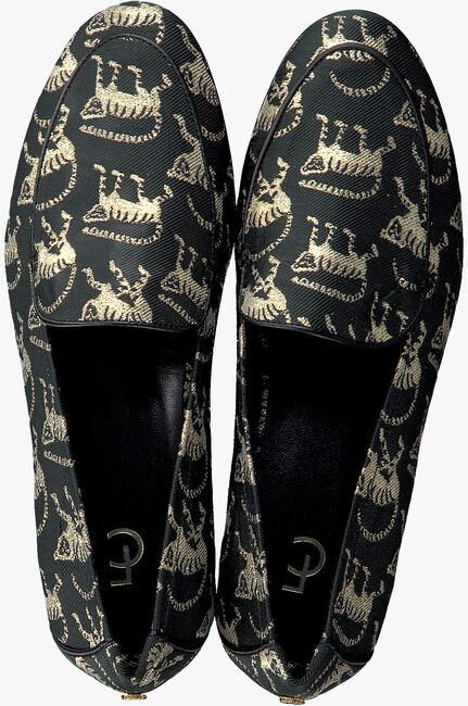 Zwarte FABIENNE CHAPOT Loafers HAYLEY LOAFER JAQUARD - large