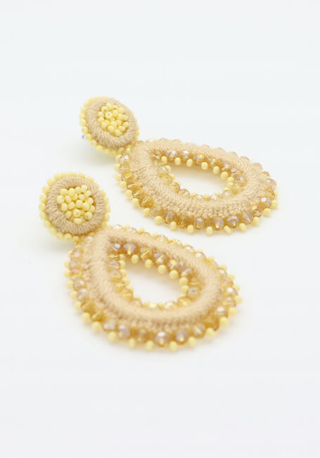 Beige PAULIE POCKET Sieraad DROPS TARAH EARRINGS - large