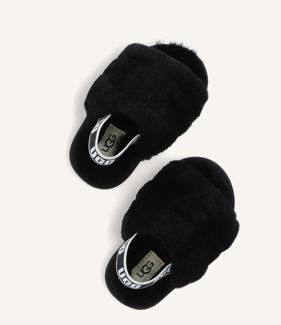 Zwarte UGG Pantoffels FLUFF YEAH SLIDE Omoda