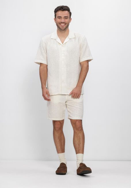 Witte BUTCHER OF BLUE Korte broek ALEX EMBRO SHORT - large