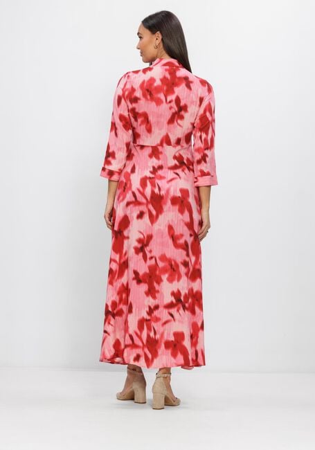 Roze Y.A.S. Maxi jurk YASSAVANNA LONG SHIRT DRESS - large
