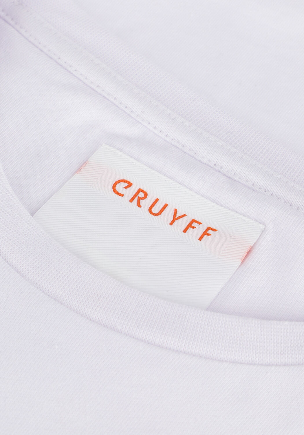 Witte CRUYFF T-shirt JULIEN TEE - 95 / 5 COTTON / ELASTHAN - large