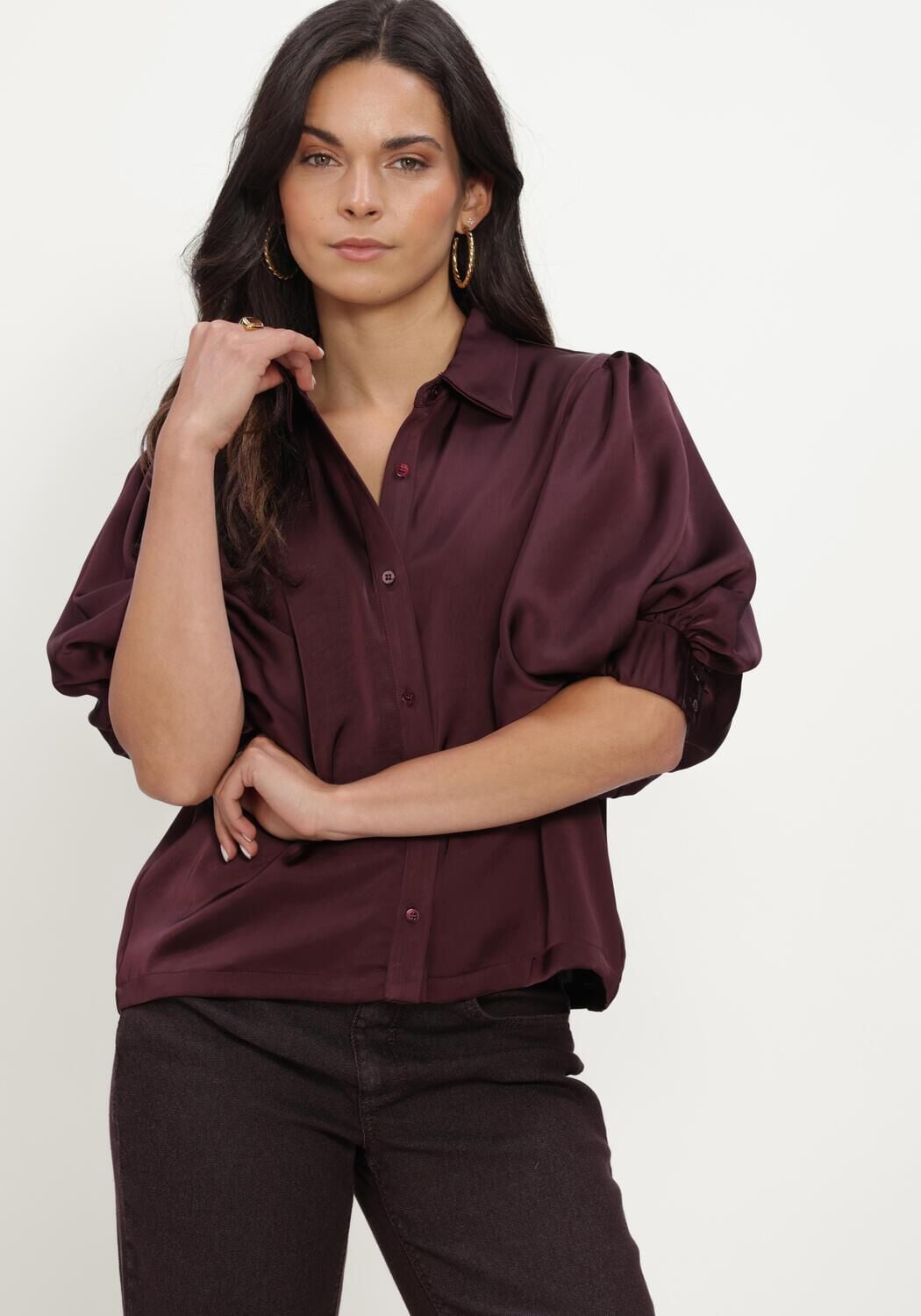 NOTRE-V NV-INKA Blouses Bordeaux - large