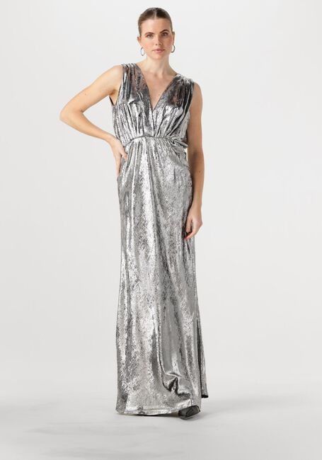 MES DEMOISELLES Robe maxi SAMBI Métallique - large