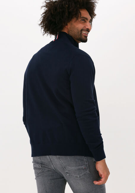 TOMMY HILFIGER Gilet 1985 ZIP THROUGH Bleu foncé - large