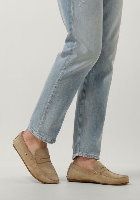 TOMMY HILFIGER CASUAL HILFIGER DRIVER Loafers en beige - large