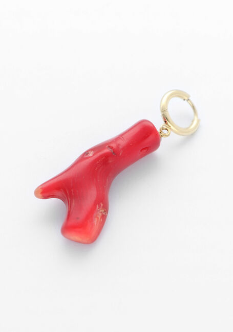 BONNIE STUDIOS PHIL CORAL PENDANT Bijou en rouge - large