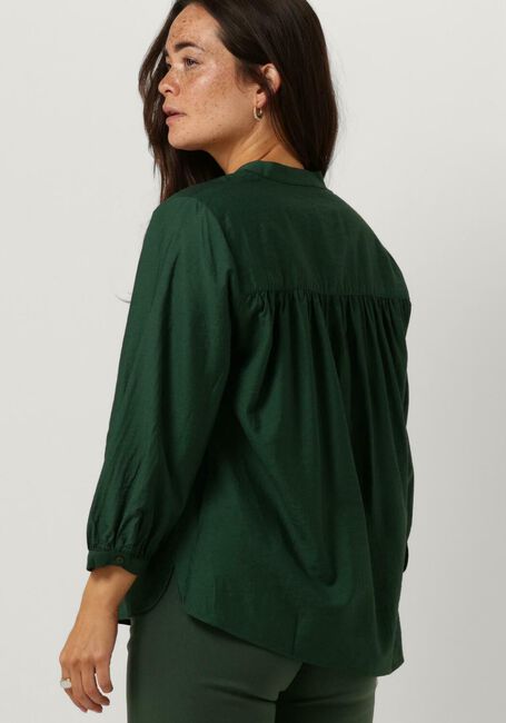 Groene MINUS  ARIELLE 3/4 SLEEVE BLOUSE - large