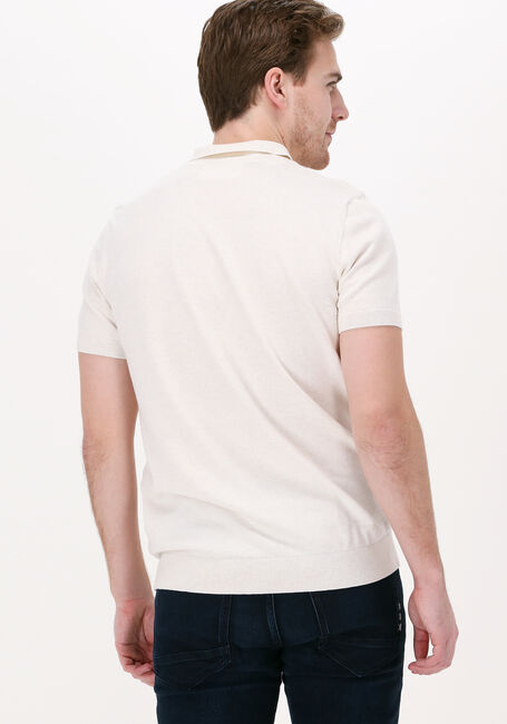 SELECTED MEN Polo SLHBERG SS POLO NECK B Blanc - large