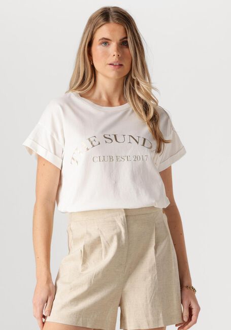 Witte NUKUS T-shirt MEIKE SHIRT THE SUNDAY - large