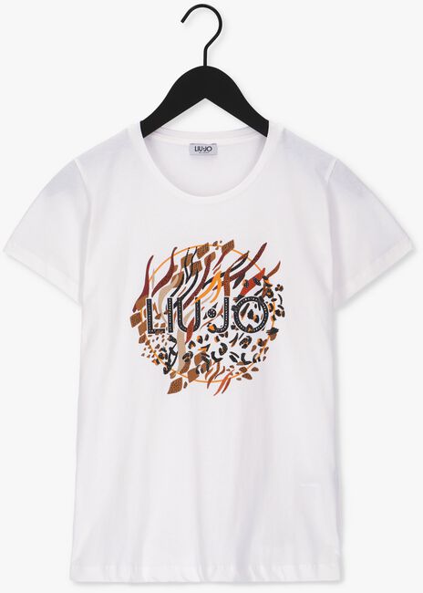LIU JO T-shirt ECS T-SHIRT MODA M/C en blanc - large