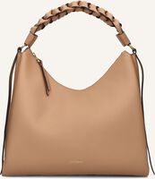 Beige COCCINELLE Schoudertas DOUBLE GRAINY Beige COCCINELLE Schoudertas DOUBLE GRAINY - medium