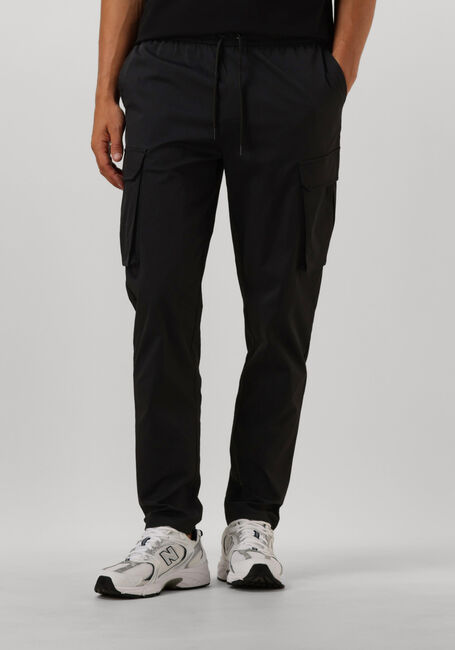 Zwarte PURE PATH Cargobroeken REGULAR FIT PANTS CARGO501 - large