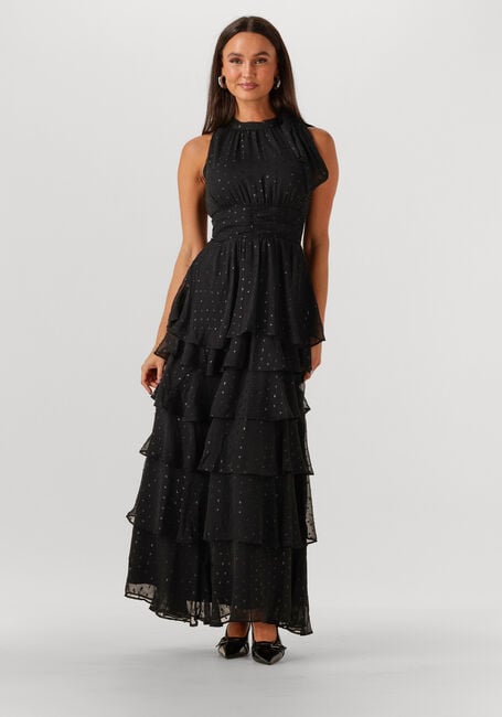 Zwarte NEO NOIR Maxi jurk MARLI GLITZ DRESS - large
