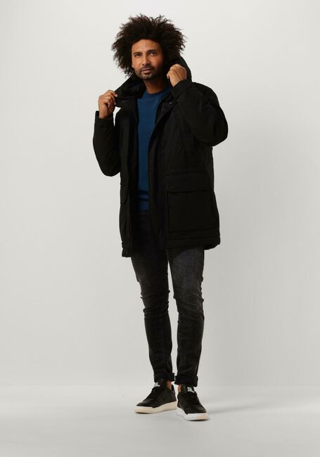 Zwarte LYLE & SCOTT Jassen MICROFLEECE PARKA 2.0 - large