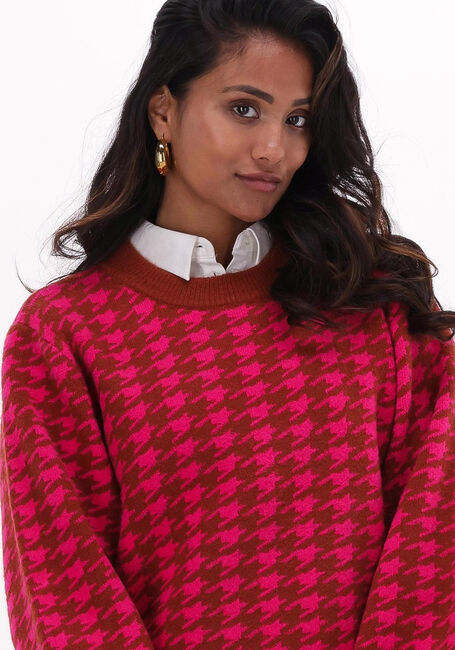 YDENCE Pull KNITTED SWEATER KIMBERLY en marron - large