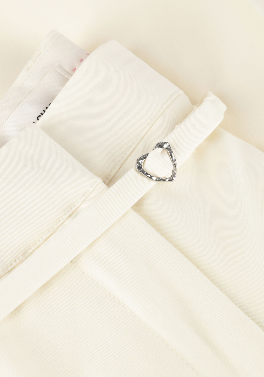 FABIENNE CHAPOT Pantalon large NELSAN TROUSERS en beige - large