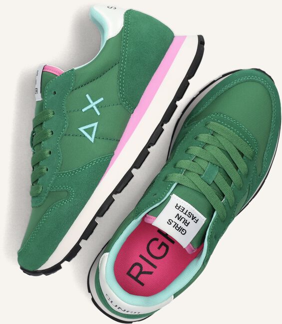 Groene SUN68 Sneakers ALLY SOLID NYLON Groene SUN68 Sneakers ALLY SOLID NYLON - large