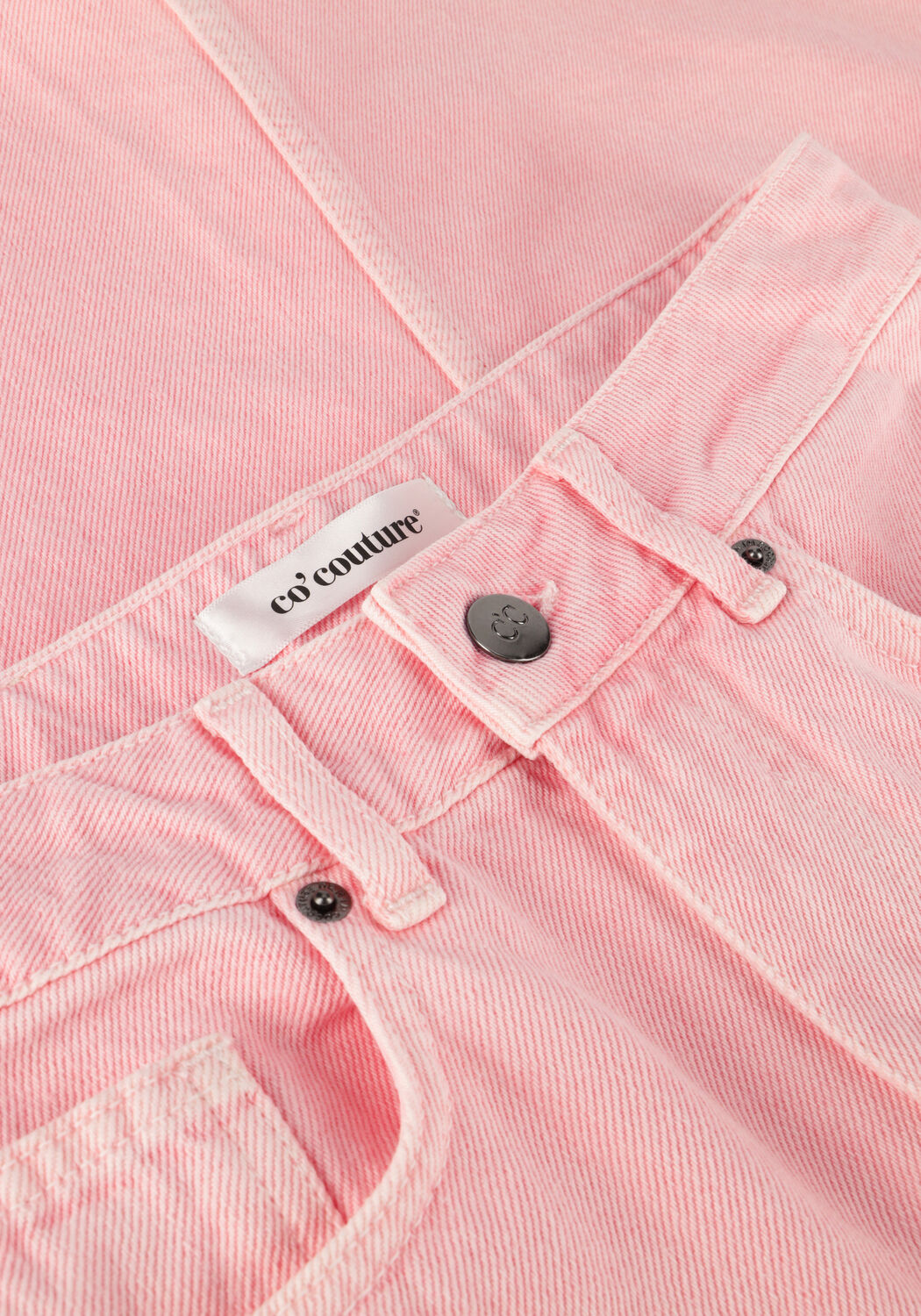 CO'COUTURE Jupe midi VIKA DYE SLIT SKIRT en rose - large