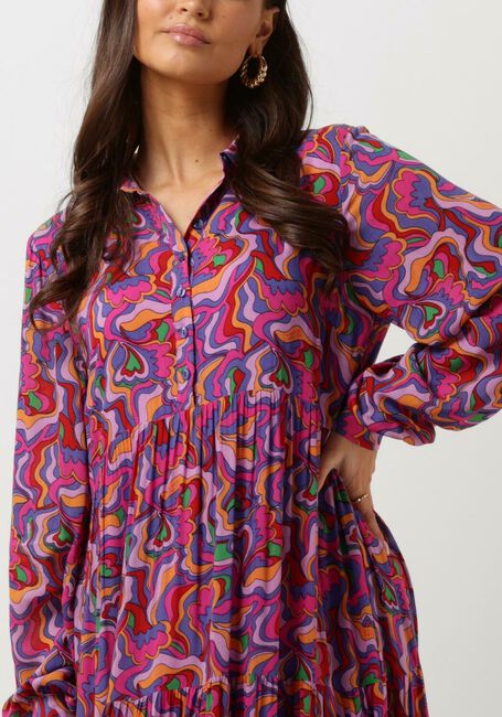 Paarse HARPER & YVE Maxi jurk MAX-DR LONG - large