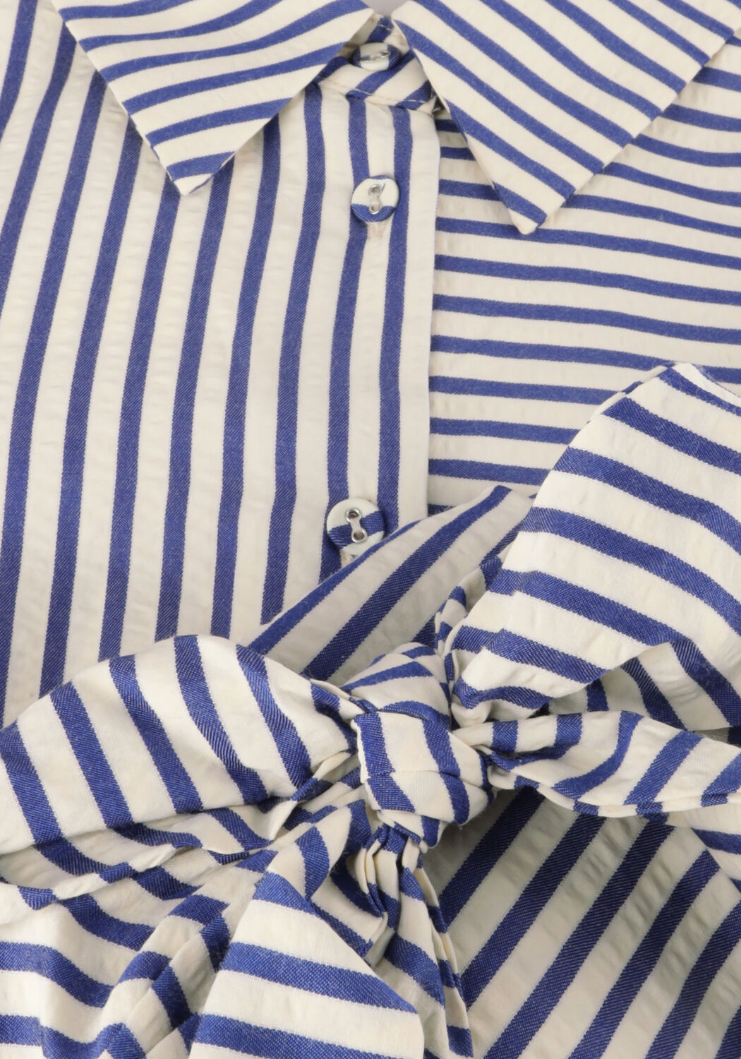 Blauwe Y.A.S.  YASSTA LS TIE SHIRT S. - large