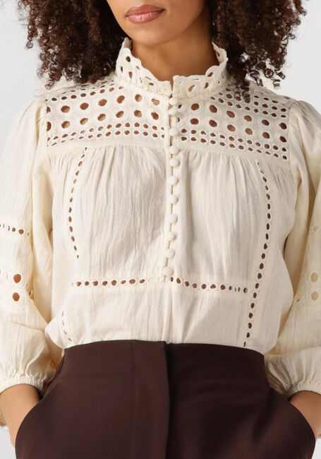 SECOND FEMALE BRUNIE BLOUSE Blouses Écru - large