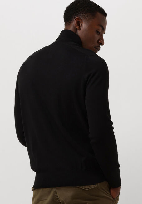 Zwarte PME LEGEND Coltrui TURTLENECK COTTON ELITE KNIT - large