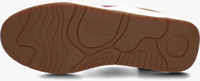 Bruine SCOTCH & SODA Lage sneakers CELEST - large