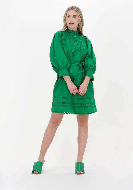 ANTIK BATIK Mini robe MOLLY DRESS en vert - large