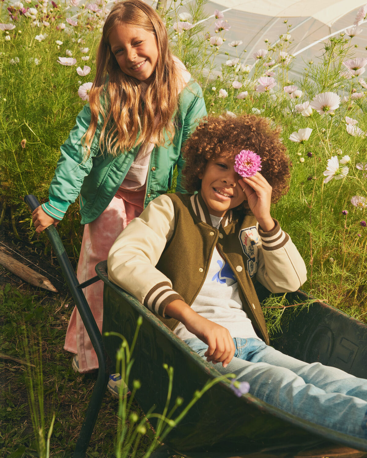 SCOTCH & SODA Jack BOMBER JACKET en vert - large