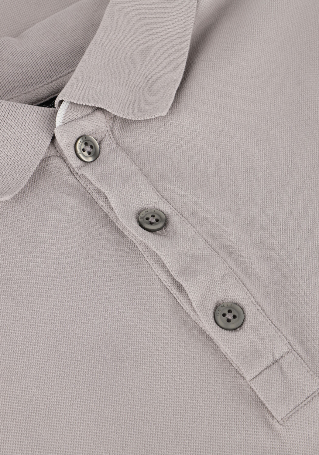 GENTI Polo POLO 3 BUTTON SS J2001-1212 Gris clair - large