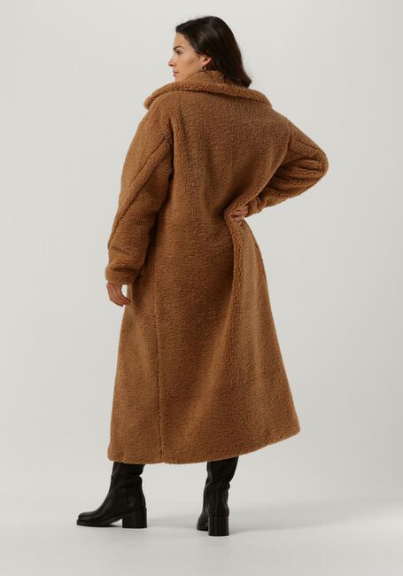 NOTRE-V Manteau Teddy TEDDY COAT LONG en camel - large