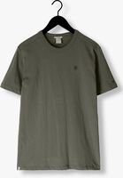 CAST IRON T-shirt SHORT SLEEVE R-NECK HEAVY CO JERSEY REGULAR FIT en vert