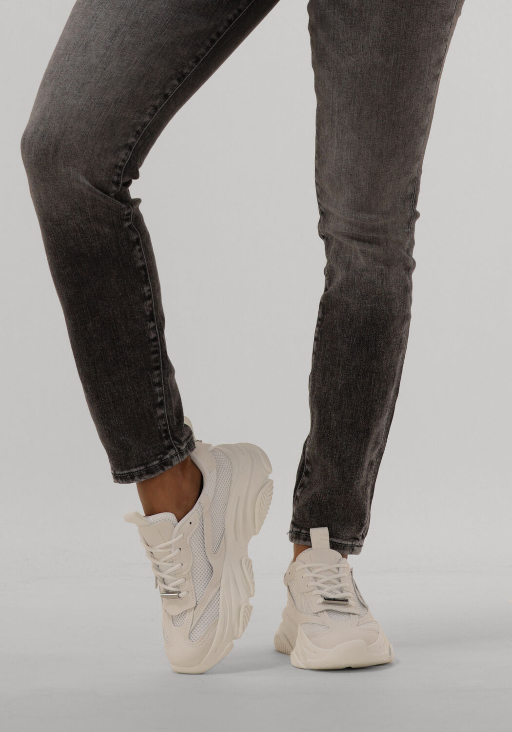 STEVE MADDEN Baskets basses POSSESSION en blanc - large