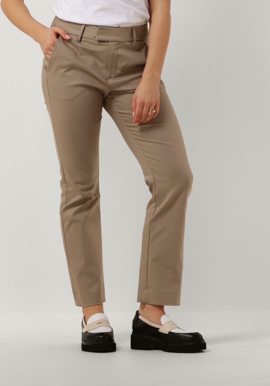 MOS MOSH Pantalon ELLEN NIGHT PANT en beige Omoda