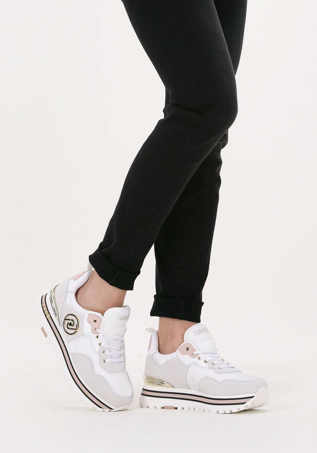 Witte sneakers shop liu jo