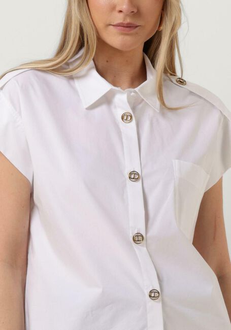 TWINSET MILANO WOVEN SHIRT Blouses en blanc - large