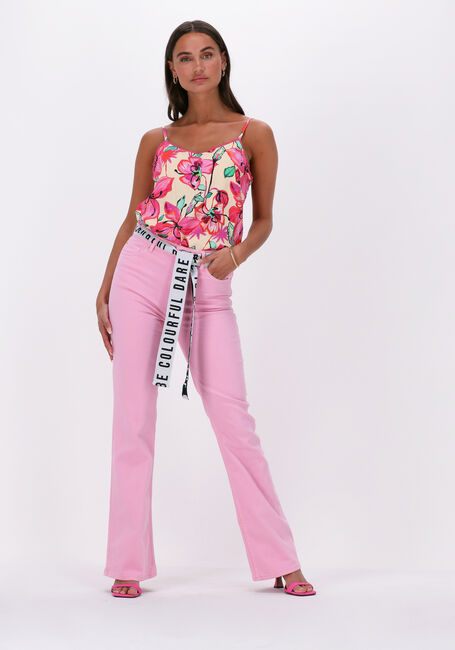 Roze POM AMSTERDAM Flared jeans KATE DENIM - large