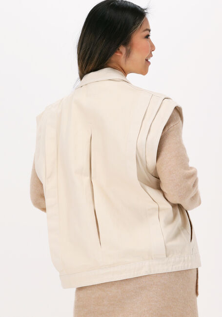 CIRCLE OF TRUST Gilet LOULOU DNM GILET Crème - large