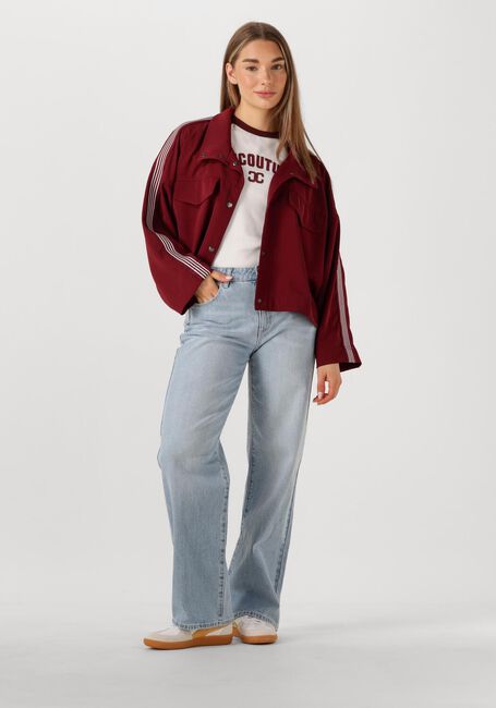 CO'COUTURE T-shirt EDGE CC BLOCK TEE Bordeaux - large