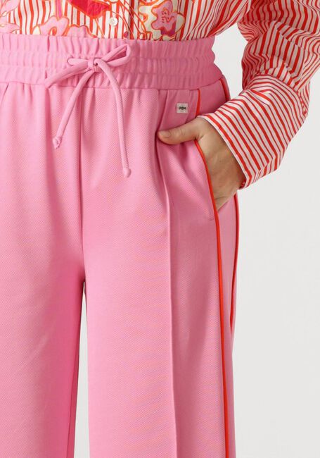 Roze POM AMSTERDAM Broeken/jumpsuits TRACKPANTS COLOURBLOCK CHEERING PINK - large