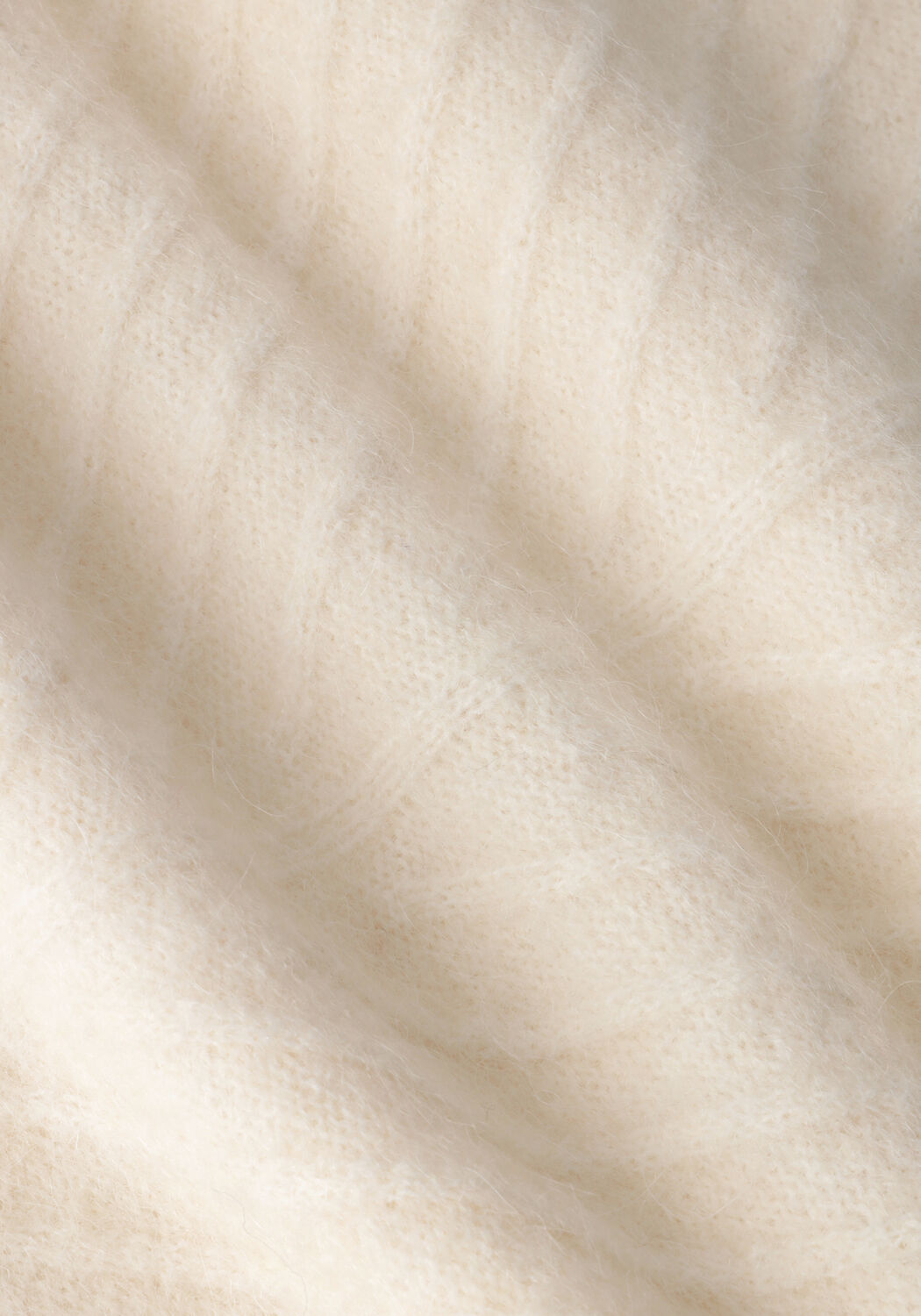 SELECTED WOMEN Col roul&eacute; SIF SISSE LS KNIT HIGHNECK en beige - large