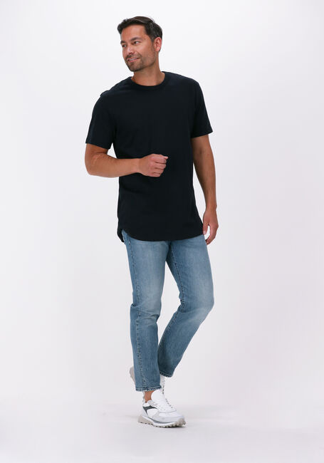 SELECTED MEN T-shirt SLHRELAXLONG-DAVID SS O-NECK TEE G CAMP en noir - large