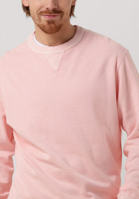 SCOTCH & SODA Chandail GARMENT-DYED STRUCTURED SWEATSHIRT en rose - large